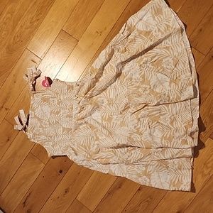 Tropical Smocked Tiered Dress